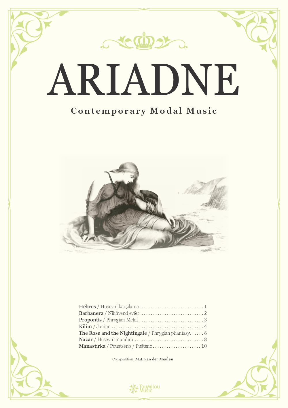 Ariadne, scores (Michiel van der Meulen, 2024)